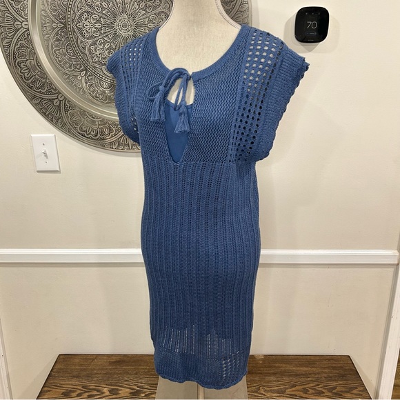 NWT Heartloom blue knit 2 piece dress - Size M - Picture 5 of 13